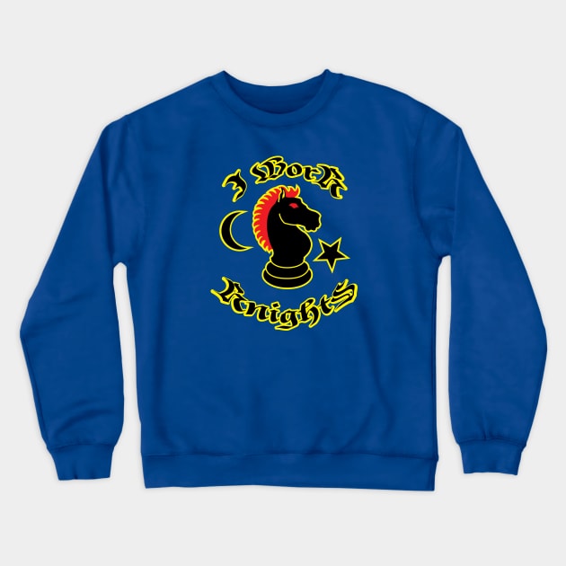 I work Knights Crewneck Sweatshirt by PeregrinusCreative